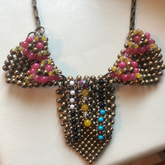 Price Drop! Anthropologie Statement Necklace - NWT - Picture 2 of 3